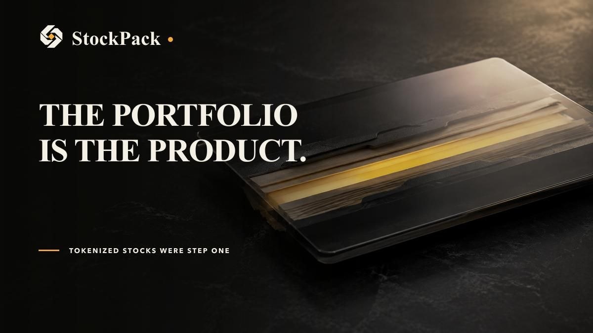The portfolio is the product